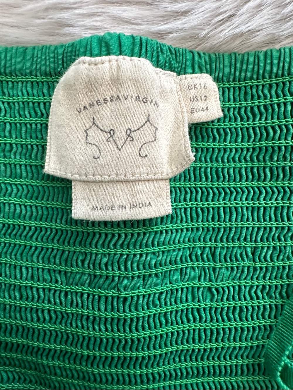 Anthropologie Vanessa Virginia Strapless Embroidered Top - Picture 4 of 7